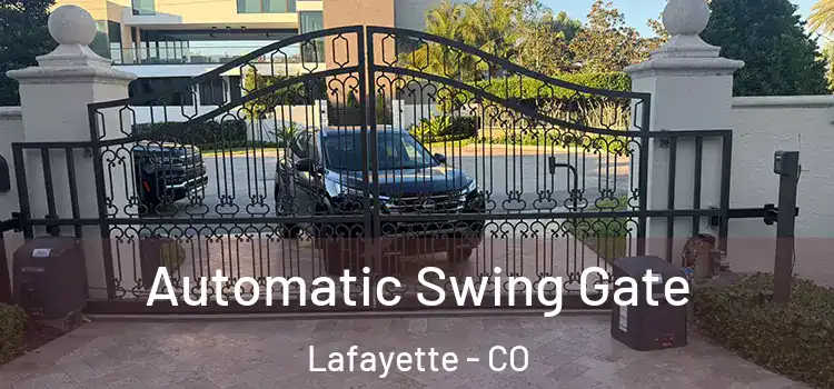  Automatic Swing Gate Lafayette - CO