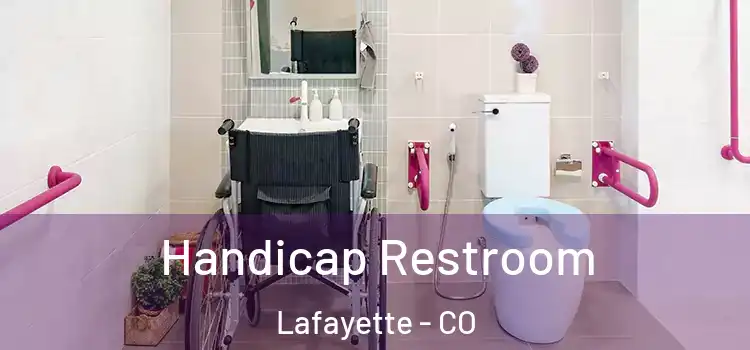 Handicap Restroom Lafayette - CO
