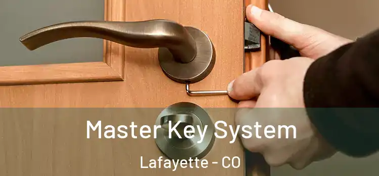 Master Key System Lafayette - CO