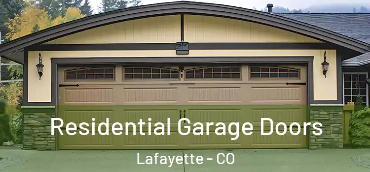 Residential Garage Doors Lafayette - CO